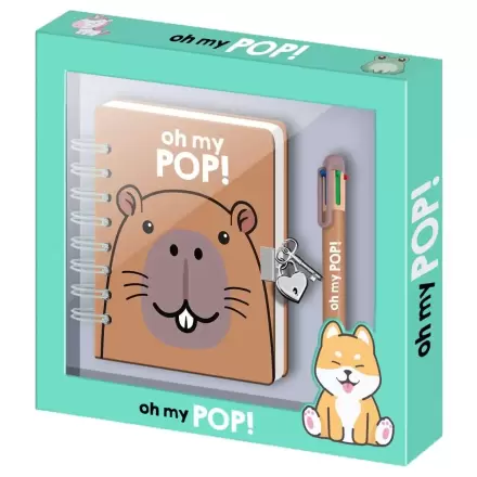 Oh My Pop! Kapybara Deník a pero fotografii produktu