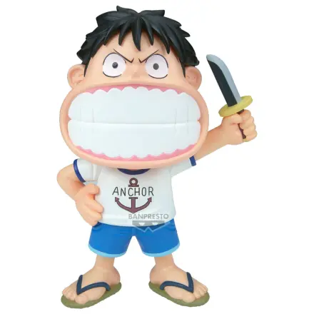 One Piece Big Sofvimates Monkey D Luffy figurka 15cm fotografii produktu