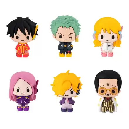 One Piece Chokorin Mascot Series Trading Figure 6 balení Egghead Ver. 5 cm fotografii produktu