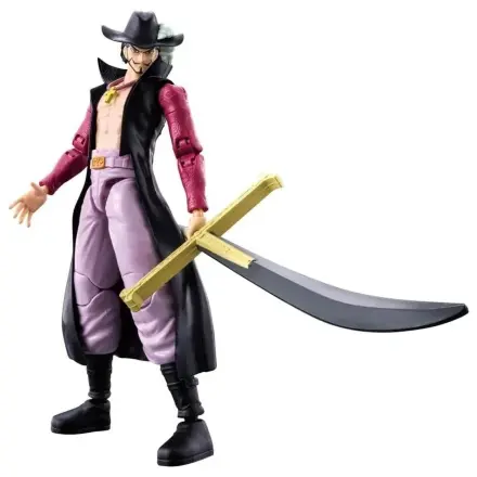 One Piece Dracule Mihawk figurka Anime Heroes 17cm fotografii produktu