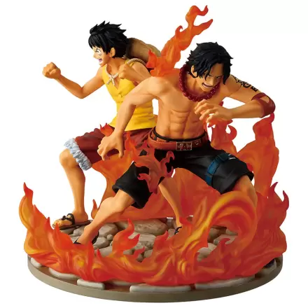 One Piece Dramatic Memories Ace & Luffy Ichibansho figurka 15cm fotografii produktu