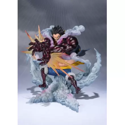 One Piece FiguartsZERO PVC Socha Monkey D. Luffy Gear 4 Leo Bazooka Opětovné vydání 18 cm fotografii produktu