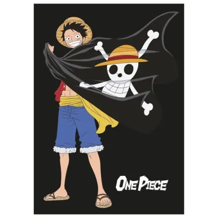 One Piece flanelová deka 110x150cm Luffy fotografii produktu