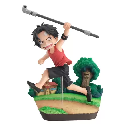 One Piece G.E.M. Series PVC Soška Portgas D. Ace Run! Run! Run! 13 cm fotografii produktu