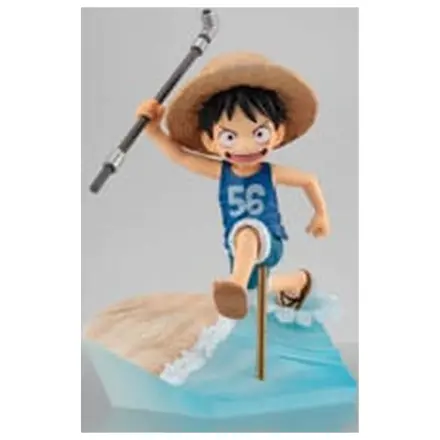 One Piece G.E.M. Series PVC socha Monkey D. Luffy Run! Run! Run! 15th anniversary Ver. 12 cm fotografii produktu