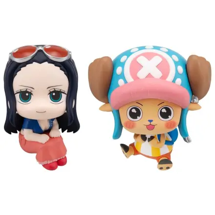 One Piece Lookup PVC figurky 2-Pack Nico Robin & Tony Tony Chopper Excited Ver. 11 cm (s dárkem) fotografii produktu