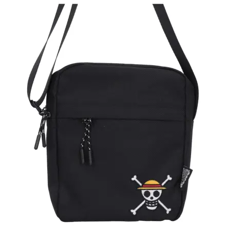 One Piece Crossbody taška Luffy Jolly Roger (černá) 23 cm fotografii produktu