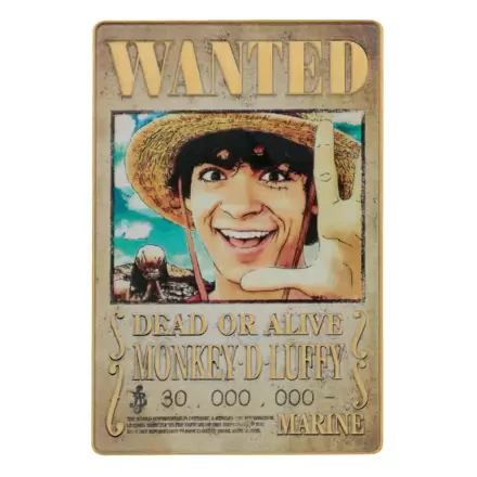 One Piece Ingot Luffy Wanted Poster Limitovaná edice (limitka) termékfotója