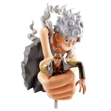 One Piece Monkey D Luffy Gear 5 vs Borsalino Burst of Energy Ichibansho figurka 22cm fotografii produktu