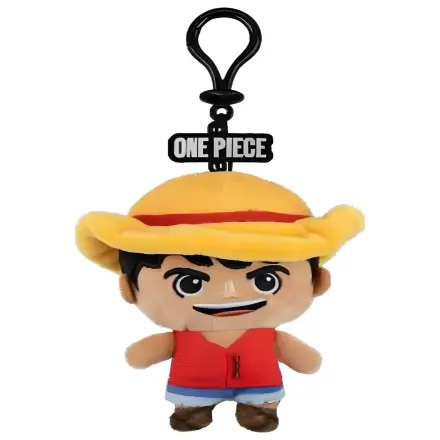 One Piece Monkey D Luffy plyšová klíčenka fotografii produktu