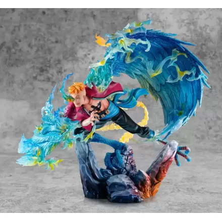 One Piece P.O.P MAS Maximum PVC socha Marco the Phoenix vůdce 1. skupiny pirátů Bělovouse 32 cm termékfotója