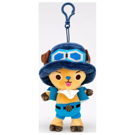 One Piece plyšová klíčenka Chopper x Sabo 11 cm fotografii produktu