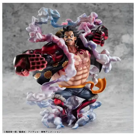 One Piece Portrait.Of.Pirates SA-Maximum PVC figurka Monkey D. Luffy Gear 4 Bounce-Man 10th Limited Ver. 30 cm fotografii produktu