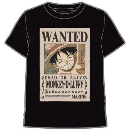 One Piece Wanted Luffy felnőtt pánské tričko fotografii produktu