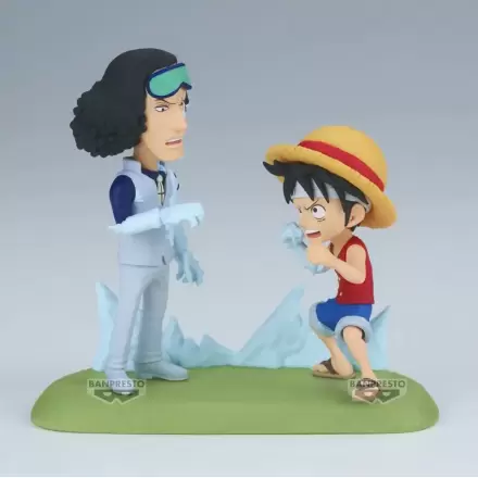 One Piece World Collectable Figure Log Stories Monkey D. Luffy vs Kuzan 9 cm figurka termékfotója