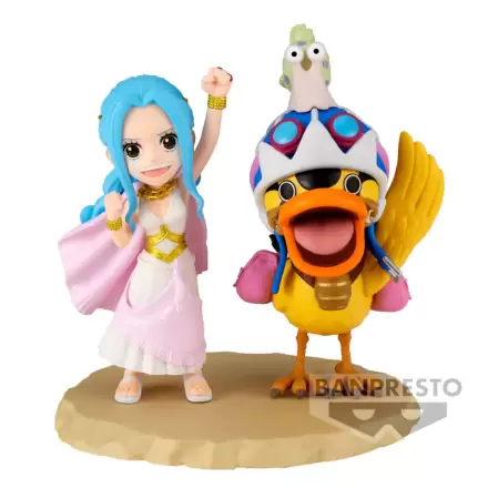 Sběratelská figurka One Piece world collectable Log Series Nefeltari Vivi & Karoo 7 cm termékfotója