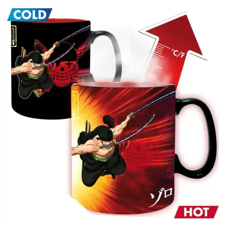 One Piece Zoro & Sanji Proměňovací hrnek 460ml fotografii produktu