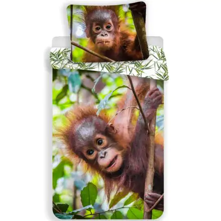 Povlečení Orangutan 140x200 cm, 70x90 cm fotografii produktu
