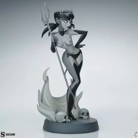 Originální série sošek umělců Devil Girl (černobílá varianta) 30 cm termékfotója