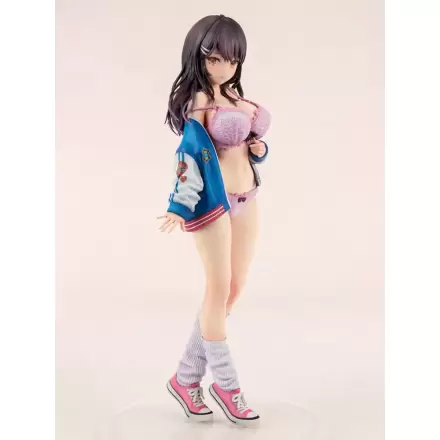 Původní postava PVC socha 1/6 Sukajan Jacket Kanojo wa Cool de Itai! Kyouka Kagura 27 cm fotografii produktu