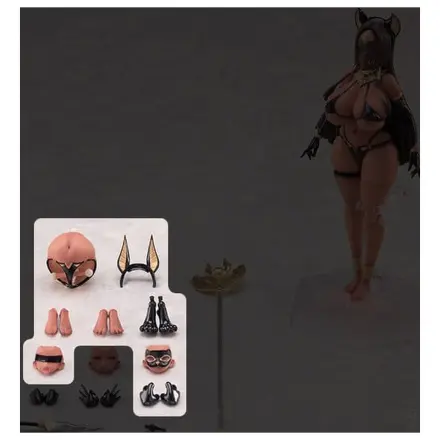 Original Character Isekai Emaki akční figurky, díly 1/12 Egyptská bohyně Bastet fotografii produktu