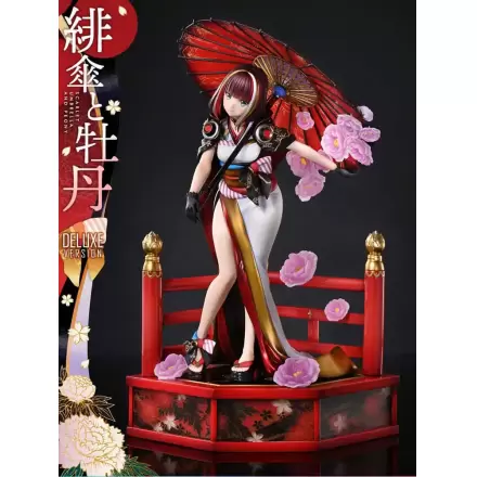 Originální ilustrace od Fuzichoco Prisma Wing PVC soška 1/7 Scarlet Umbrella And Peony Deluxe verze 32 cm fotografii produktu
