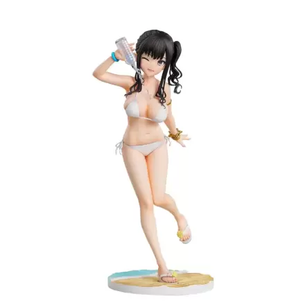 Originální ilustrace PVC soška Kaede Illustration Miyuki Sasaki Summer Cloud White Bikini Verze 25 cm fotografii produktu