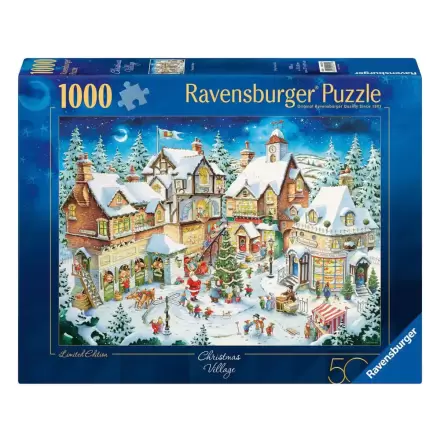 Original Ravensburger Quality Jigsaw Puzzle Vánoční vesnice Limited Edition (1000 dílků) fotografii produktu