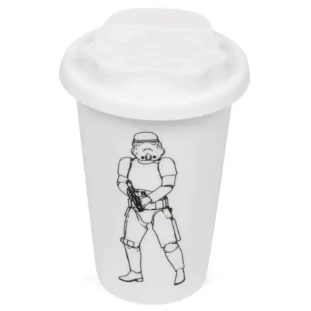 Original Stormtrooper cestovní hrnek bílý fotografii produktu