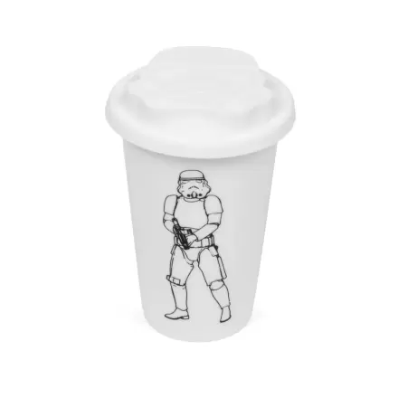 Original Stormtrooper cestovní hrnek bílý fotografii produktu