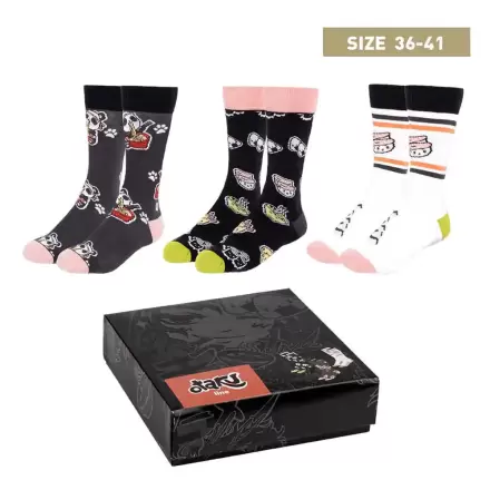 Ponožky 3-pack Otaku 35-41 termékfotója