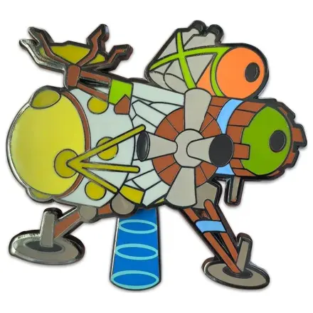 Outer Wilds Pin Odznáček Spaceship Bobble 5 cm fotografii produktu