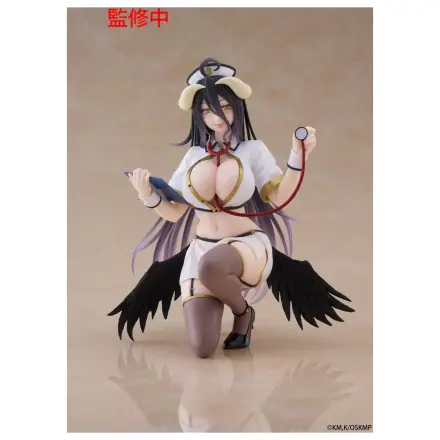 Overlord PVC Soška Stolní Roztomilá Figurka Albedo Nurse Ver. Renewal 13 cm fotografii produktu