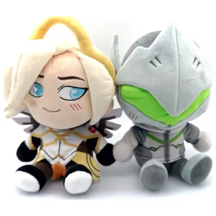 Overwatch plyšové figurky 2-balení Genji & Mercy 22 cm fotografii produktu
