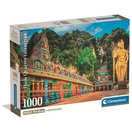 Malované Batu Caves puzzle 1000ks fotografii produktu