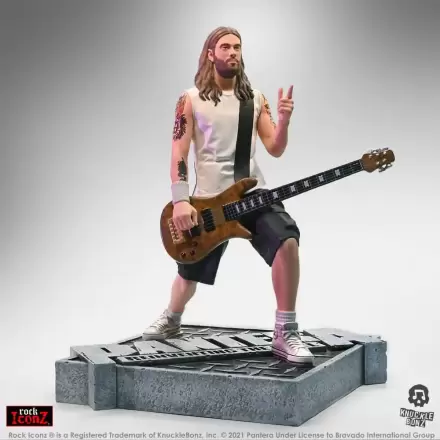 Pantera Rock Iconz Statue Rex Brown (Reinventing the Steel) 22 cm soška fotografii produktu