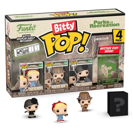 Blister 4 figurky Bitty Funko POP Park and Recreation Leslie fotografii produktu