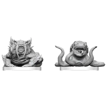 Pathfinder Battles Deep Cuts Unpainted Miniatura Bogwid & Slurk 13 cm fotografii produktu