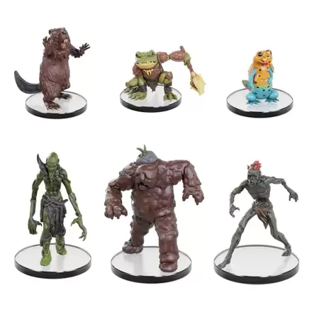 Pathfinder Battles předem nabarvené Miniatury 6-Pack Sada figurek Obyvatelé bažin v krabici fotografii produktu