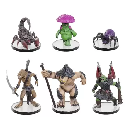 Pathfinder Battles předbarvené miniatury 6-Pack Cave Lurkers Boxed Set fotografii produktu