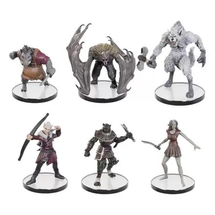 Pathfinder Battles předbarvené miniatury 6-Pack Forest Stalkers Boxed Set fotografii produktu