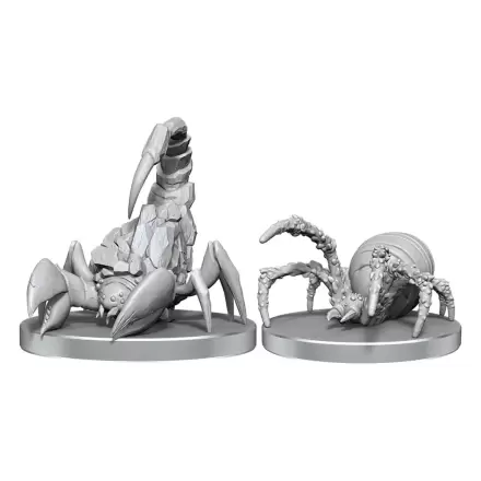 Pathfinder Deep Cuts Unpainted Miniatures Jeskynní štír & Lovecký pavouk fotografii produktu