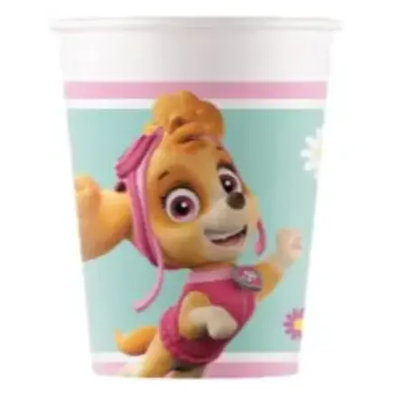 Paw Patrol Skye a Everest papírové kelímky 8 ks 200 ml FSC fotografii produktu