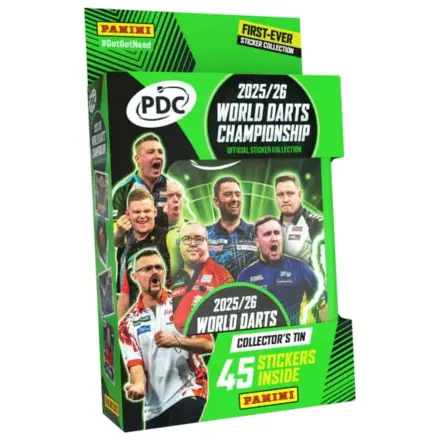 PDC World Darts Championship 2025/26 kapesní plechová krabička fotografii produktu