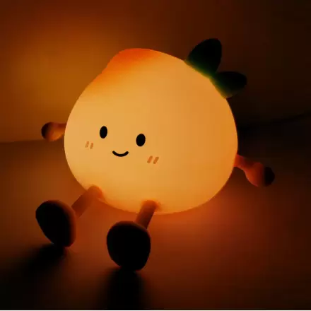 Peach LED Noční světlo fotografii produktu