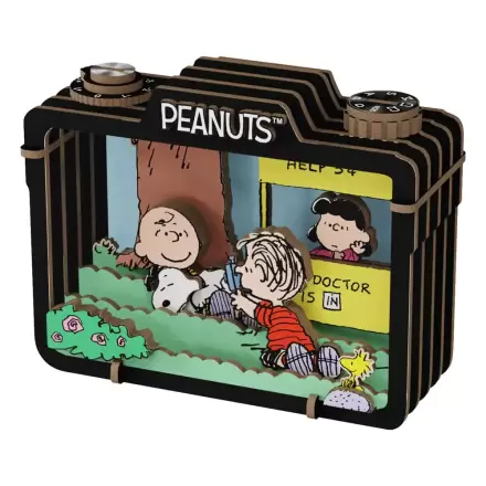 Peanuts Puremind stavebnice Wooden Theater Summer Snapshot fotografii produktu