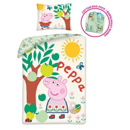 Peppa Pig Povlak na peřinu 140x200cm, 70x90cm fotografii produktu