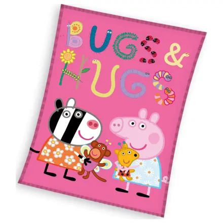 Peppa Pig Bugs&Hugs fleecová deka fotografii produktu