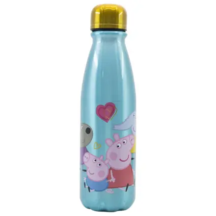 Peppa Pig Core hliníková láhev na vodu se šroubovacím uzávěrem 600 ml fotografii produktu