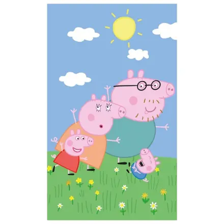 Peppa Pig Family Ručník na ruce, ručník na obličej, ručník fotografii produktu